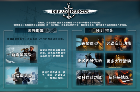 《Dread Hunger》团队发布未来更新计划-Zai.Hu 在乎 We Care VK加速器旗下售后中心